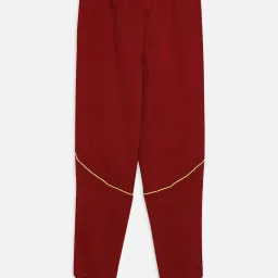 Puma Unisex Intense Red Cotton Solid Full Sleeves Pants image 2