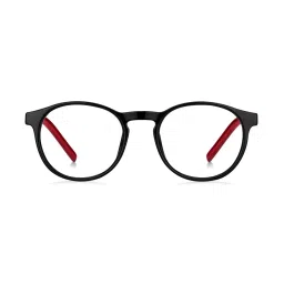 HUGO Black Round Eye Frames for Men image 2