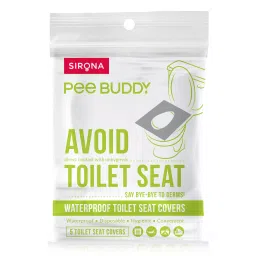 Peebuddy White 5 Sheets Waterproof Toilet Seat Cover FSP089-picture-41