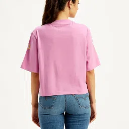 Levi's Pink Graphic Print T-Shirt image 2
