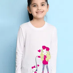 NUSYL Girls Printed T-shirt-picture-37