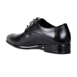 Cobblerz Men's Black Derby Shoes image 5