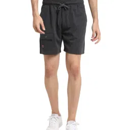 Club York Dark Grey Cotton Regular Fit Shorts-picture-10