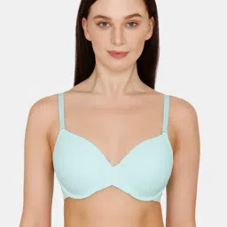 Zivame Blue Under Wired Padded T-Shirt Bra-image-41