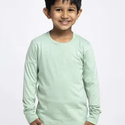 Friskers Kids Red & Pista Green Cotton Full Sleeves T-Shirt (Pack of 2) image 5