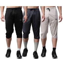 Vimal Jonney Multicolor Slim Fit Capris  - Pack of 3-picture-5