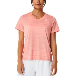 Asics Pink Printed Sports T-Shirt-picture-41