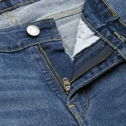 Levi's 711 Blue Skinny Fit Mid Rise Jeans image 5