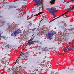 Cation Light Purple Printed Shirt image 5