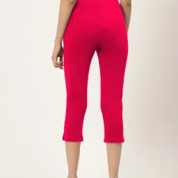 BRINNS Magenta Mid Rise Capris image 2