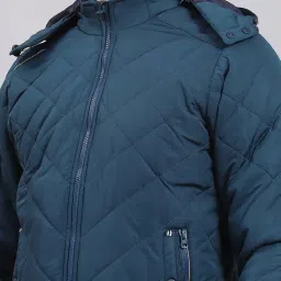 Monte Carlo Denim Regular Fit Quilted Jacket image 5