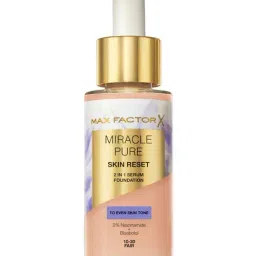Max Factor Miracle Pure Skin Reset 2 In 1 Serum Foundation 10- 30 Fair - 30 ml-picture-28