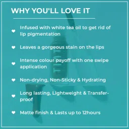 Tint Cosmetics Liquid Lip Stain Pink Lemonade - 2.5 ml image 5