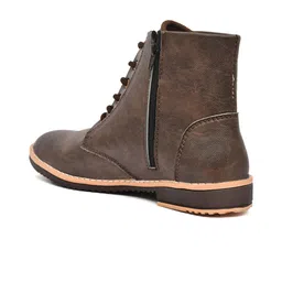 Killer Men Round Toe Laced Up Boots image 4