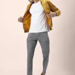 People by Pantaloons Grey Skinny Fit Jeans image 5