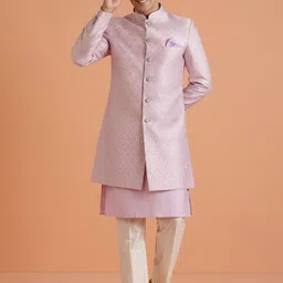 KISAH Brocade Mandarin Collar image 5