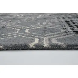 Presto Black & Grey Polyester Carpet image 5