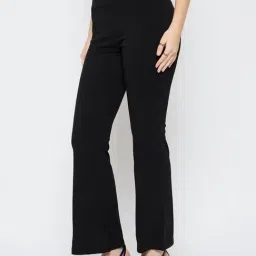 Madame Black Regular Fit Trousers image 3