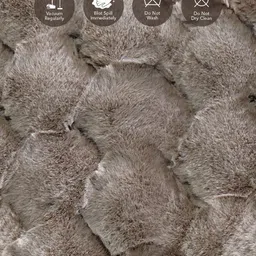 OBSESSIONS Beige Anti-Static Floor Runner image 3