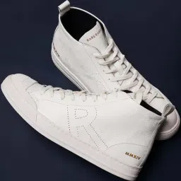 Rare Rabbit Men's White Sneakers-image-39