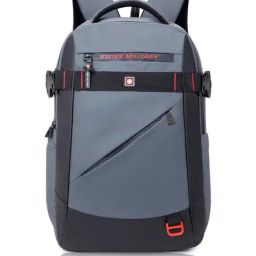 Swiss Military Grey Medium Laptop Backpack-picture-6
