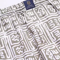 URBAN SCOTTISH Men Printed Pure Cotton Lounge Pants image 2