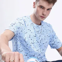 Kook N Keech Men Floral Printed Relaxed Fit T-shirt-picture-28