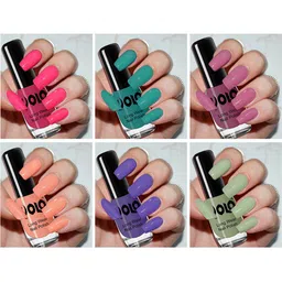 VOLO Set Of 6 Long Wear Nail Polish-5ml Each-Shade-VT-074-image-48