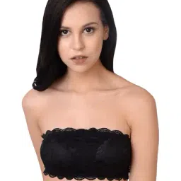 Da Intimo Black Padded Non-Wired Tube Bra-picture-29