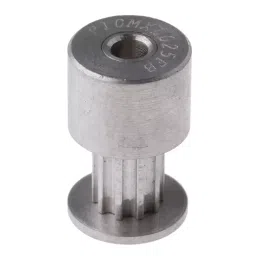 RS PRO Timing Belt Pulley, Aluminium, Zinc Plated Steel 6.4mm Belt Width x 2mm Pitch, 10 Tooth Model No 7784758-picture-17