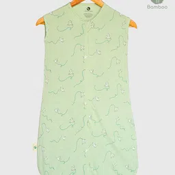 Cocoon Care Unisex Bamboo sleeping bag / wearable blanket / Sleep sack with foot opening Light Green-picture-25