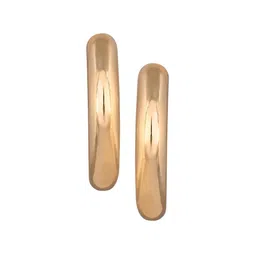 Raf the label Gold-Plated Circular Half Hoop Earrings-picture-22