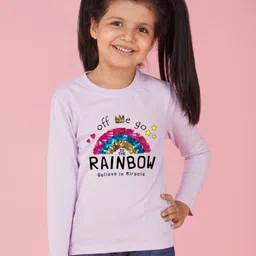 NUSYL Girls Printed T-shirt-picture-24