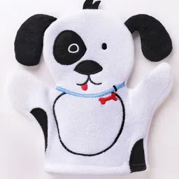 fab n funky Bath Sponge Puppy Shaped - Pink image 5