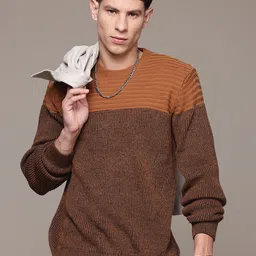 The Roadster Lifestyle Co. Colourblocked Pullover-picture-26