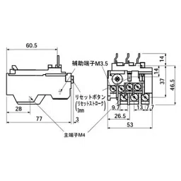 Fuji Electric Standard Thermal Relay 60.5 mm Thickness, TR-5-1N 9A-picture-14