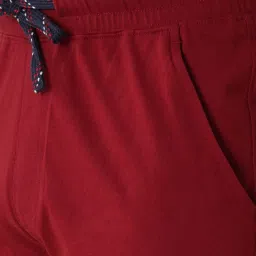 U.S. Polo Assn. Red Cotton Regular Fit Striped Shorts image 5