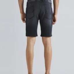 Pepe Jeans Black Regular Fit Denim Shorts image 2