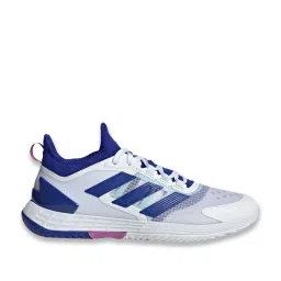 Adidas Men's adizero Ubersonic 4 White Tennis Shoes image 2