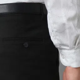 Allen Solly White Cotton Slim Fit Printed Shirt image 5