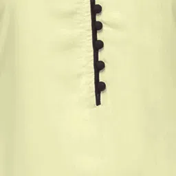 PATRORNA Cream Regular Fit Kurta image 5