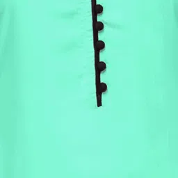 PATRORNA Mint Green Regular Fit Kurta image 5