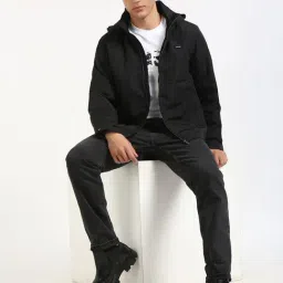 Calvin Klein Jeans Black Regular Fit Jacket image 5