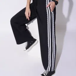 Ajile By Pantaloons Black High Rise Trackpants image 4