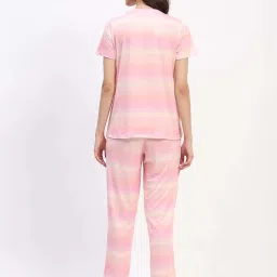 MADAME M Secret Pink Printed T-Shirt Pyjamas Set image 2
