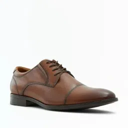 Aldo Men's Cognac Derby Shoes image 2