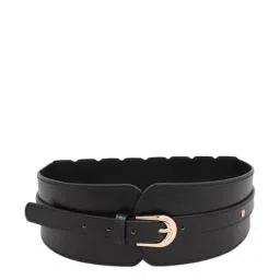 Crusset Black Wide Belt for Women-picture-24