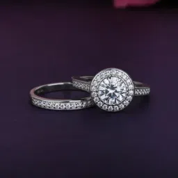 Ornate Jewels 92.5 Sterling Silver Ring for Women - Set of 2-picture-12