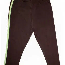 Kiddopanti Kids Brown Solid Leggings-picture-31