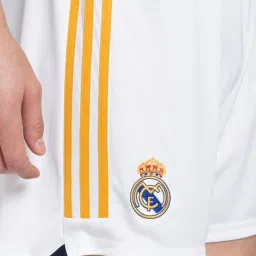 Adidas White Regular Fit Printed Shorts image 5